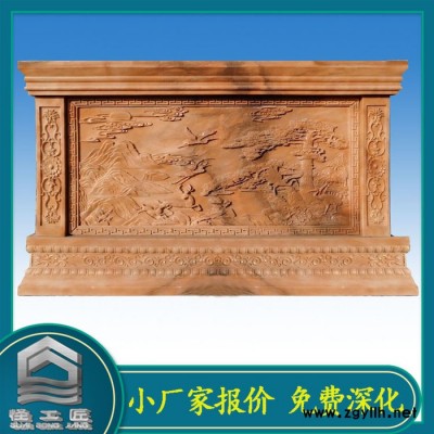 怪工匠 浮雕壁画销售 石雕浮雕墙壁 大型石雕壁画 石雕影壁 石雕屏风